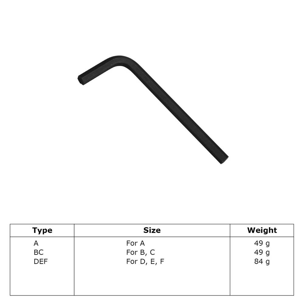Buiskoppeling Inbussleutel-BC / 26,9 mm en 33,7 mm